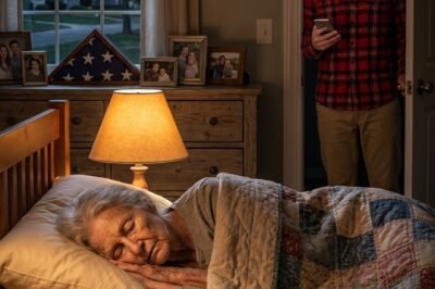 AT 3:15 A.M., I HEARD MY SON WHISPER MY CARD CODE— “TAKE IT ALL OUT. SHE HAS OVER $80,000.” I SMILED INTO MY PILLOW AND KEPT ‘SLEEPING.’