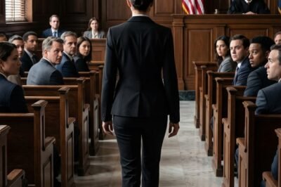 THE MOMENT I WALKED INTO THE COURTROOM, MY MOTHER SMIRKED— AND MY FATHER SHOOK HIS HEAD.