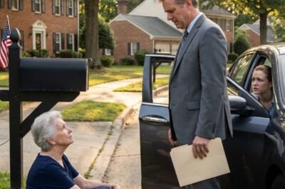 MY DAUGHTER-IN-LAW CAUGHT ME AT THE MIRROR AND SAID, “DON’T BOTHER—AT YOUR AGE, MAKEUP DOESN’T WORK MIRACLES.” I CLOSED MY COMPACT AND WALKED OUT. THE NEXT DAY, SHE SAW WHO CAME TO PICK ME UP… AND HER FACE DRAINED WHITE.