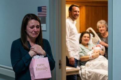 I WALKED INTO THE HOSPITAL TO MEET MY NEWBORN NIECE—AND WALKED OUT AFTER HEARING MY HUSBAND LAUGH, “SHE HAS NO IDEA. AT LEAST SHE’S A GOOD CASH COW.”