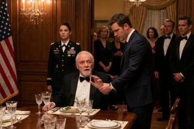 My billionaire father laughed at my uniform. Not a joke. Not a slip. A calculated humiliation—served neat, in front of seventy people who knew exactly when to stay silent.