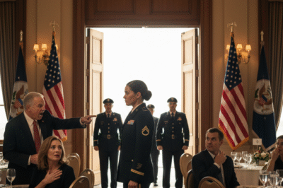“IF MY DAUGHTER’S A GENERAL, THEN I’M A BALLERINA.” My father raised his glass when he said it. The whole ballroom laughed.