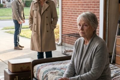 I buried my husband—and that night, my daughter-in-law told me to sleep in the garage with the dog. I smiled. She thought that meant surrender.