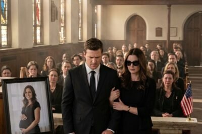 HE SHOWED UP TO HIS PREGNANT WIFE’S FUNERAL WITH HIS MISTRESS ON HIS ARM. THE ROOM HELD ITS BREATH—UNTIL THE LAWYER STEPPED FORWARD.