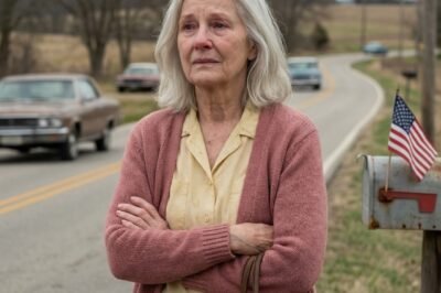 “This is where you get out.” That’s what my son said after my husband’s funeral—quiet, steady, like he was reading directions off a screen. The house. The business. His now. He drove away and left me standing in the dust with no phone and no cash.