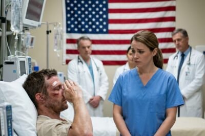 THE “NEW NURSE” GOT LAUGHED AT—UNTIL THE WOUNDED SEAL COMMANDER LIFTED HIS HAND AND SALUTED HER.