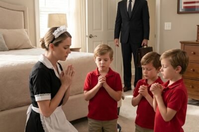 THE MILLIONAIRE CAME HOME UNANNOUNCED—AND WHAT HE SAW HIS NANNY TEACHING HIS CHILDREN SHATTERED HIM.