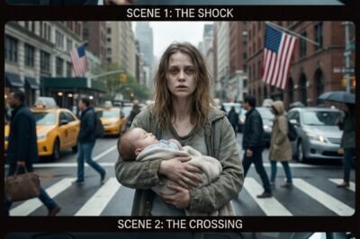 I stopped at a red light—and saw my daughter begging in the street, coins shaking in her hand while she held her baby. What she told me next made my hands go numb on the steering wheel.