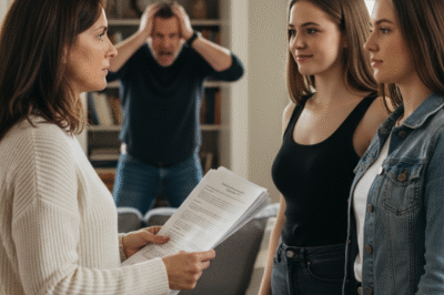 HE DRAINED OUR DAUGHTERS’ COLLEGE FUND AND RAN OFF WITH HIS MISTRESS. I THOUGHT OUR FUTURE WAS GONE. MY TWINS JUST SMIRKED AND SAID, “MOM… DON’T WORRY. WE HANDLED IT.”