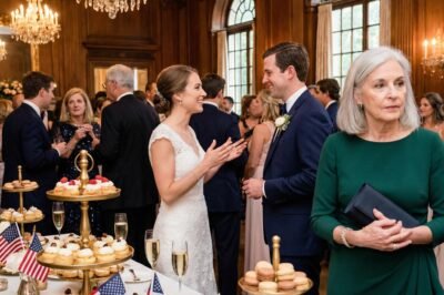 I paid for my son’s Boston wedding down to the last candle— and his new wife pointed at me and laughed, “This is the clingy mother-in-law we’re stuck with.” The room laughed with her… until her father went pale and whispered, “This can’t be… you’re—”