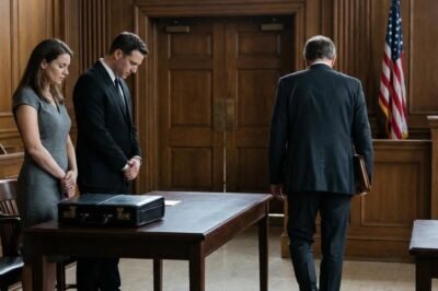 My wealthy sister walked into court like it already belonged to her. Her attorney slid the motion forward—“All of the inheritance. Effective immediately.”