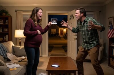 Three days after our ultrasound, my doctor called and said one sentence that turned my stomach cold: “Emily… I need to talk to you about your husband. Come alone. Don’t tell him. This is important.”