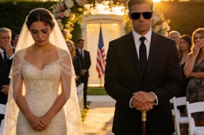 THEY CALLED ME A “MONSTER” AT MY OWN WEDDING. THEN MY “BLIND” GROOM LEANED IN AND SAID, “LOOK AT ME. I’M NOT BLIND.”