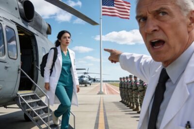 “GET THE HELL OUT.” HE FIRED HER… AND THEN A NAVY HELICOPTER LANDED ON THE ROOF.