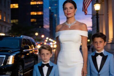 HE INVITED HIS “POOR” EX-WIFE TO HIS WEDDING TO HUMILIATE HER — BUT THE CHURCH FROZE WHEN SHE STEPPED OUT OF A LUXURY CAR WITH TWINS WHO LOOKED EXACTLY LIKE THE GROOM.