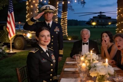 THEY LAUGHED AT ME AT THE REUNION — THEN A HELICOPTER TOUCHED DOWN AND SOMEONE WHISPERED: “MADAM GENERAL… WE NEED YOU.”