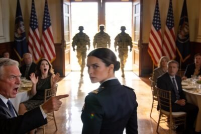 “IF MY DAUGHTER’S A GENERAL, THEN I’M A BALLERINA.” MY FATHER SAID IT. THE ROOM LAUGHED. THEN THE DOORS BURST OPEN.