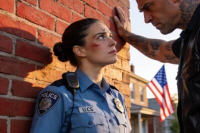 A HELL’S ANGEL FOUND A FEMALE COP BLEEDING IN THE RAIN. Fifty bikers showed up.