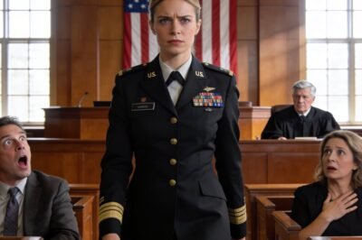 WHEN I WALKED INTO THE FEDERAL COURTROOM IN FULL DRESS UNIFORM, MY DAD CHUCKLED. MY MOM JUST SHOOK HER HEAD.