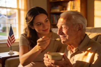 I MARRIED MY 80-YEAR-OLD NEIGHBOR TO SAVE HIS HOUSE. A YEAR LATER, I WAS PREGNANT… AND HIS FAMILY CAME FOR BLOOD.