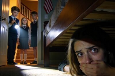 MY NEIGHBOR SAID SHE KEPT SEEING MY DAUGHTER HOME DURING SCHOOL. SO I PRETENDED TO LEAVE FOR WORK… AND HID UNDER HER BED.