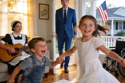 HE CAME HOME EARLY TO CATCH HIS MAID SLACKING. INSTEAD, HE FOUND HER SON HOLDING HIS DAUGHTER UP.