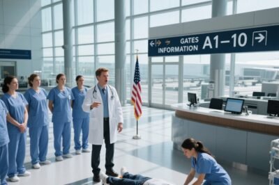 “STEP AWAY, ROOKIE — WHAT THE HELL ARE YOU DOING?!”  They were yelling at me while I was counting compressions.