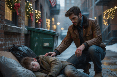 “COME WITH ME.” THE MILLIONAIRE CEO SAID IT TO A LITTLE GIRL SLEEPING IN THE SNOW—AND NOTHING WAS THE SAME AFTER THAT.