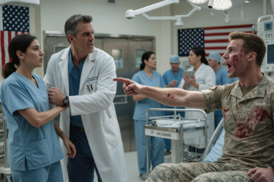 “MOVE, B*TCH.” The Doctor Didn’t Even Look at Her—Until the Navy SEAL Whispered, “You Don’t Know Her.”
