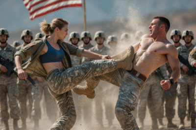 “KNOW YOUR PLACE.” The SEAL Sergeant Hit Her—She Snapped Both His Wrists in Front of 500 Soldiers.