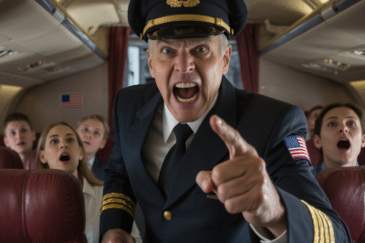 “GET OUT OF MY PLANE.”  Captain Richard Sterling didn’t whisper it. He barked it.