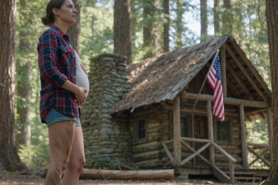 SHE RAN INTO THE MOUNTAINS WITH $27 AND A BRUISE ON HER FACE — FIVE MONTHS PREGNANT AND NOWHERE ELSE TO GO.