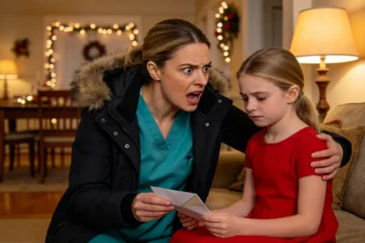 “RIVERSIDE ER” FLASHED ON MY PHONE— 15 MINUTES BEFORE CHRISTMAS EVE DINNER. I dropped my 10-year-old daughter at Grandma Judith’s.