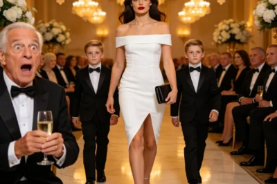 HE SLAMMED A $120 MILLION CHECK IN FRONT OF ME — AND TOLD ME TO DISAPPEAR. FIVE YEARS LATER, I WALKED BACK IN WITH FOUR CHILDREN AND A TRILLION-DOLLAR COMPANY.  The check hit the mahogany table like a gunshot.