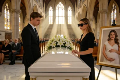 HE BROUGHT HIS MISTRESS TO HIS PREGNANT WIFE’S FUNERAL — THEN THE LAWYER STOOD UP AND SAID, “WE’RE READING THE WILL. NOW.” My name is Emily Carter.