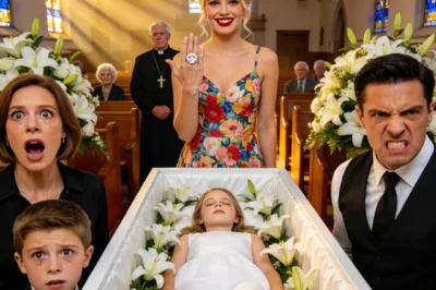SHE ANNOUNCED HER ENGAGEMENT OVER MY DAUGHTER’S COFFIN. SMILED. SAID WE SHOULD “CHOOSE JOY.” THEN HER OWN SON SPOKE— AND THE ENTIRE CHURCH STOPPED BREATHING.