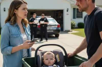 WHEN I THREW AWAY THE BABY CAR SEAT MY MIL GAVE US, MY HUSBAND SHOUTED, “MY MOM GAVE THAT TO US! I WANT A DIVORCE!” I LOOKED AT HIM AND SAID, “EVEN AFTER THIS?” HIS FACE WENT WHITE. The first red flag wasn’t loud.