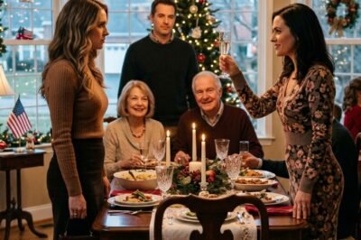 “WE VOTED… AND YOU’RE NOT INCLUDED ANYMORE.” My sister stood up at Christmas dinner and said it like she was making a toast.