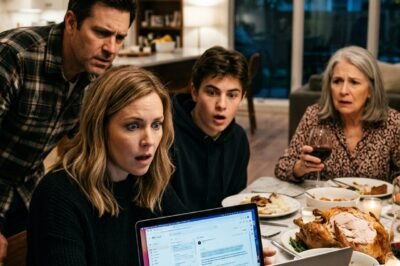AT THANKSGIVING DINNER, MY FATHER CARVED THE TURKEY AND ANNOUNCED SOMETHING THAT CHANGED EVERYTHING. “We’re selling the family business for $40 million,” he said casually.