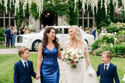 HE INVITED ME TO HIS WEDDING TO MOCK ME. THE CEREMONY STOPPED WHEN I STEPPED OUT OF A ROLLS-ROYCE… WITH OUR TWINS.  Five years ago, I was kneeling on a cold tile floor while my husband packed his bags.