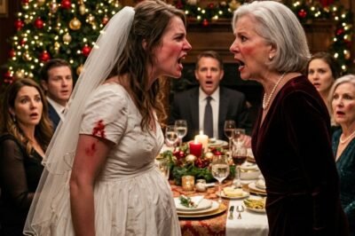 I NEVER TOLD MY IN-LAWS WHO MY FATHER REALLY WAS. So when they treated me like hired help at Christmas—seven months pregnant, on my feet since dawn, cooking for their guests like my body was disposable—they thought I had nowhere to turn.