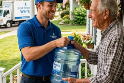 EVERY SINGLE DAY, A 75-YEAR-OLD MAN ORDERED FOURTEEN HUGE WATER JUGS. Not once a week. Not for a wedding. Not for a business. Every day.