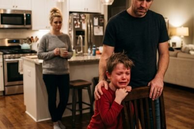 MY SON CAME BACK FROM HIS MOTHER’S HOUSE… AND HE COULDN’T SIT DOWN. He said he was “just sore.”
