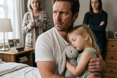 I CAME HOME AFTER AN 18-HOUR HOSPITAL SHIFT AND FOUND MY DAUGHTER SLEEPING EXACTLY WHERE I’D LEFT HER. A few hours later, I tried to wake her up.