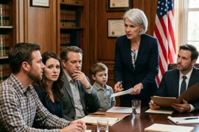 6:12 P.M. — MY SON TEXTED: “FAMILY MEETING. URGENT. DON’T BE LATE.” By 7:30, I was sitting in a private room at a Denver steakhouse with six faces, one expensive stranger in a navy suit… and a stack of papers designed to take everything I built.