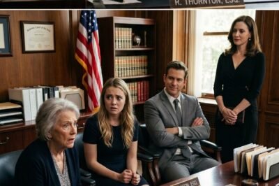 I WALKED INTO THE NOTARY’S OFFICE KNOWING EXACTLY WHO WOULD BE THERE. My ex-husband. His mistress. And the mother who helped them destroy my marriage. But the moment the will was opened, the attorney looked straight at me and said something that turned the air cold. “Ms. Rowan… I’m glad you came.”