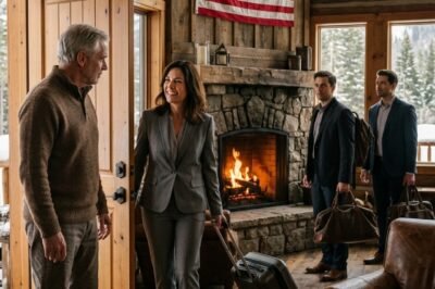 “WE’RE MOVING IN.” MY DAUGHTER-IN-LAW SAID IT LIKE THE CABIN WAS ALREADY HERS. THEN SHE WALKED INTO THE GREAT ROOM… AND WENT COMPLETELY STILL. She rolled her suitcase across my Aspen floor like the decision had already been made.