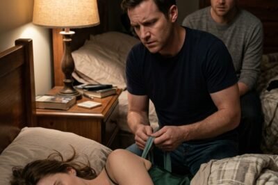 “DAD… WHO’S THE MAN WHO TOUCHES MOMMY WITH THE RED CLOTH WHEN YOU’RE ASLEEP?” My eight-year-old daughter asked it in the back seat like she was talking about the weather.