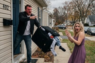 MY HUSBAND THREW ME OUT INTO THE RAIN THE SECOND HE THOUGHT HE’D INHERITED $75 MILLION. He called me useful when his father was dying.