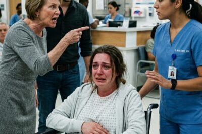 I WAS ALREADY SHAKING THROUGH CONTRACTIONS WHEN MY MOTHER-IN-LAW BURST INTO THE HOSPITAL WAITING ROOM AND SHOUTED:  “She’s faking it! She just wants attention!”